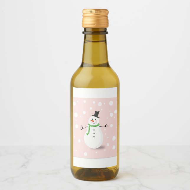 Mini vinflaska, etiketter (Framsida)