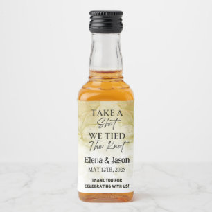 Mini Whiskey Botlle-etikett - Liquor-etikett - Brö Spritflaskor Etikett