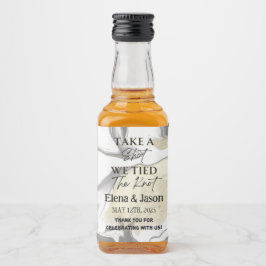 Mini Whiskey Botlle-etikett - Liquor-etikett - Brö Spritflaskor Etikett