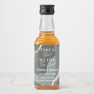 Mini Whiskey Botlle-etikett - Liquor-etikett - Brö Spritflaskor Etikett