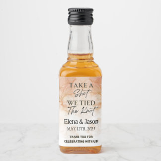 Mini Whiskeyflaska Etikett - Brännvinsetikett - Br