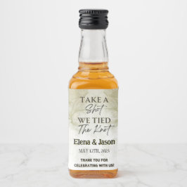 Mini Whiskeyflaska Etikett - Brännvinsetikett - Br