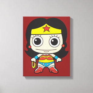 Mini  Woman Canvastryck