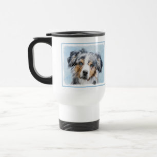 Miniature American Shepherd Painting - Hund Art Resemugg