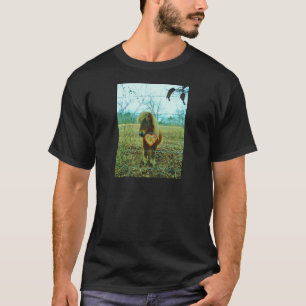 Miniature Brown horse Valentine Heart Tee