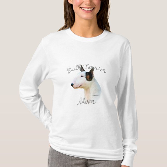 Miniature Bull Terrier Mamma 2 T Shirt (Framsida)