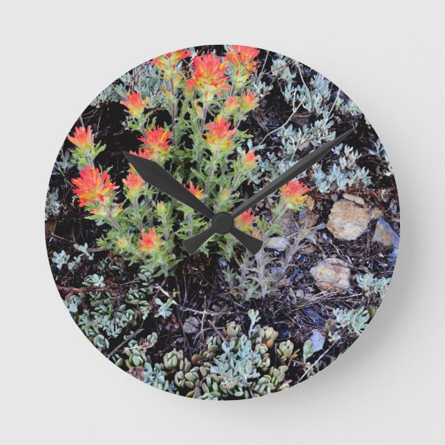 Miniature Garden at at Gem Sjö Rund Klocka (Framsida)