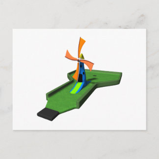 Miniature Golf Vykort