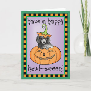 Miniature Halloween Pudel Kort
