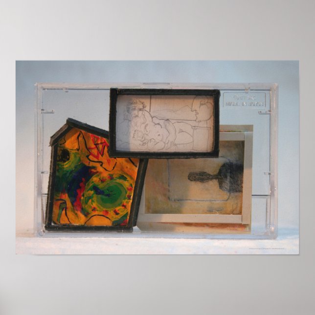 Miniature Homage to Painters K7 1986 Mixed-Media P Poster (Framsidan)