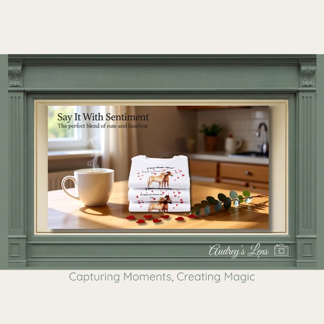 Miniature Horse Storybook Valentine’s Day Kids  T Shirt (Skapare uppladdad)