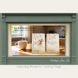 Miniature Horse Storybook Valentine's Day 