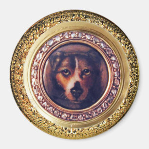 MINIATURE HUND PORTRÄTT Pincher Magnet