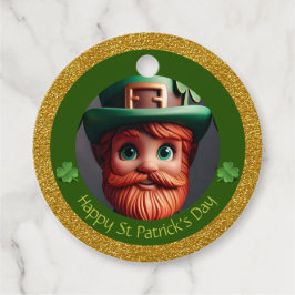Miniature Leprechaun St patrick's day Tack RFT03 Gåvor Etiketter