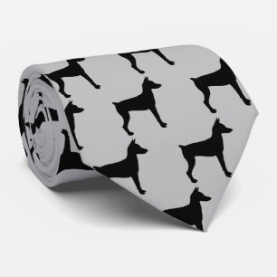 Miniature Pinscher Hund Silhouette Slips
