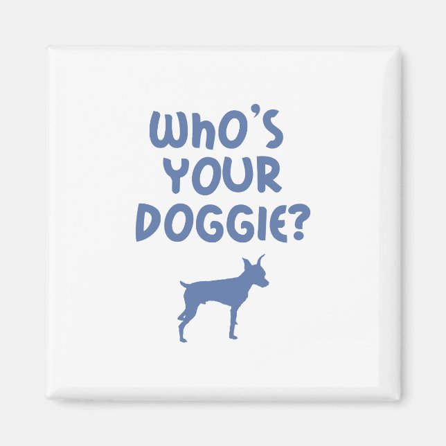 Miniature Pinscher Magnet (Framsidan)