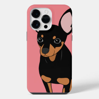 Miniature Pinscher Min Pin Apple iPhone 14 Fodral