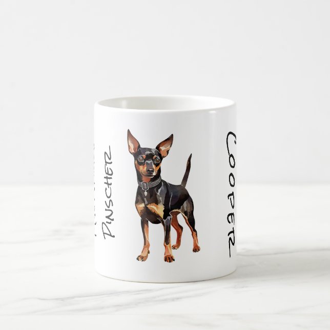 Miniature Pinscher Mugg (Center)