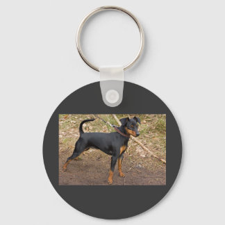 Miniature_pinscher Nyckelring