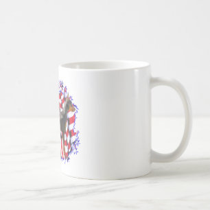 Miniature Pinscher Patriot Kaffemugg