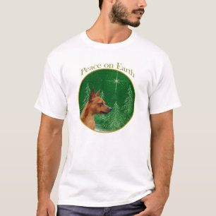 Miniature Pinscher Peace T-shirt