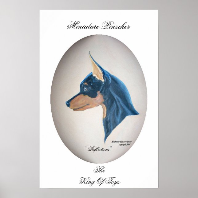 Miniature Pinscher Poster (Framsidan)