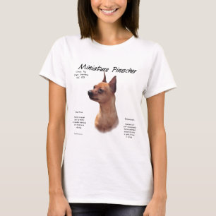 Miniature Pinscher (red) historikdesign Tee