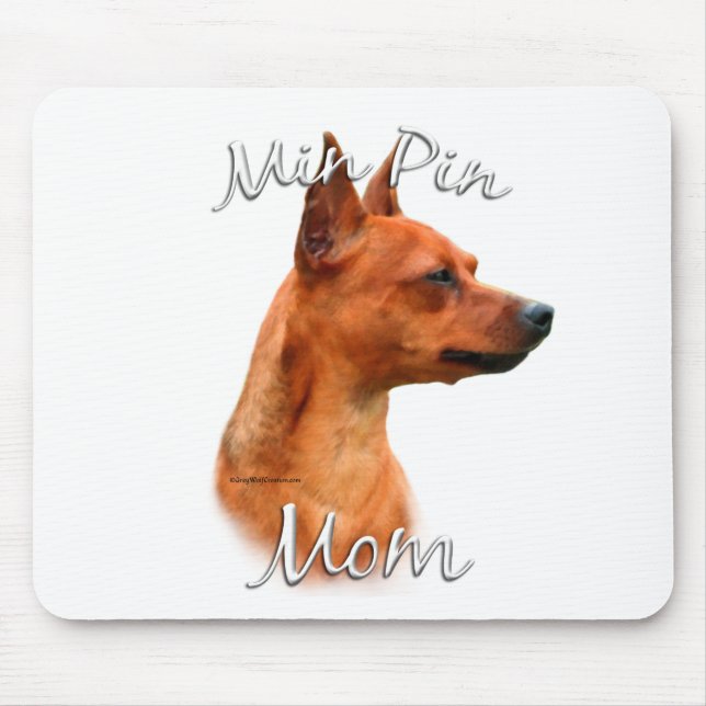 Miniature Pinscher (rost) Mamma 2 Musmatta (Framsidan)