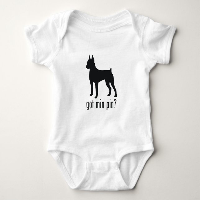 Miniature Pinscher T-shirt (Framsida)