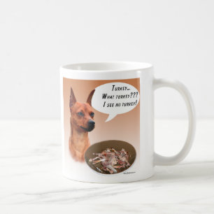 Miniature Pinscher Turkey Kaffemugg