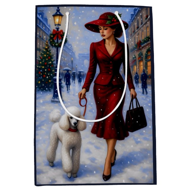 Miniature Poodle Holiday  (Framsidan)