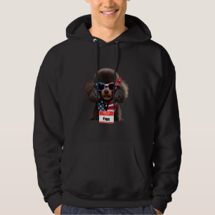 Miniature Pudel Hund Finn Manar Women Kids Boys Gi Hoodie