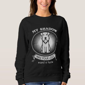 Miniature Schnauzer är min Hund är min skugga. T Shirt