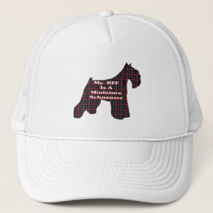 Miniature Schnauzer BFF Hat Truckerkeps