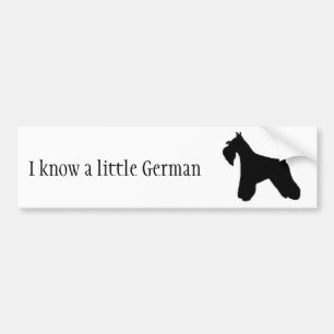 Miniature Schnauzer dekal