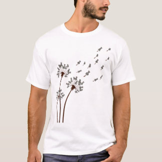 Miniature Schnauzer Flower Dandelion Shirt Dog Mam T