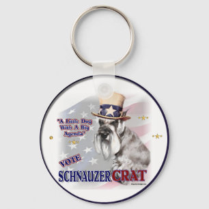 Miniature Schnauzer Gifts Nyckelring