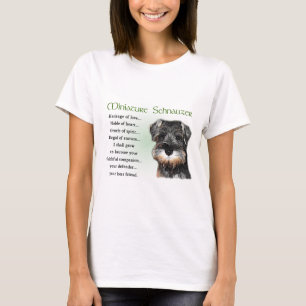 Miniature Schnauzer Gifts T Shirt