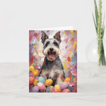 Miniature Schnauzer Glad påsk