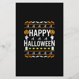 Miniature Schnauzer Halloween Lazy Ugly Costume Brevpapper