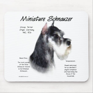 Miniature Schnauzer Historik Design Musmatta