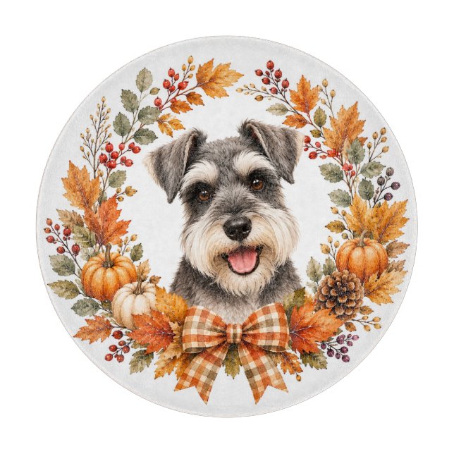 Miniature Schnauzer Höst (Framsidan)