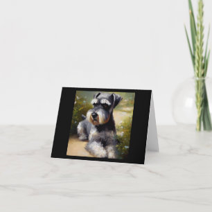 Miniature Schnauzer Hund Kort