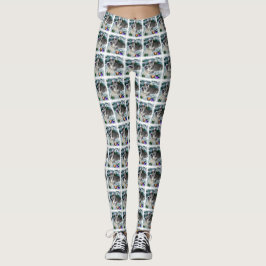 Miniature Schnauzer jul Leggings