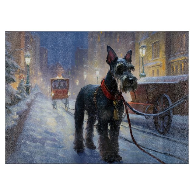Miniature Schnauzer Julhögtider (Framsidan)