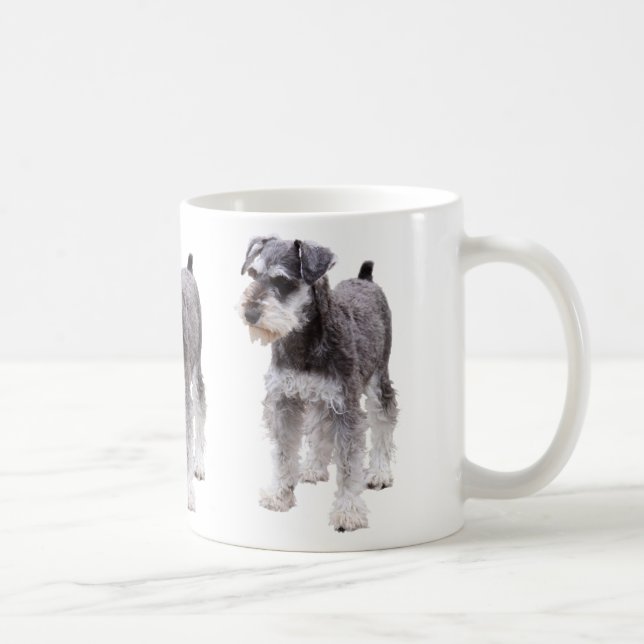 Miniature Schnauzer Kaffemugg (Höger)
