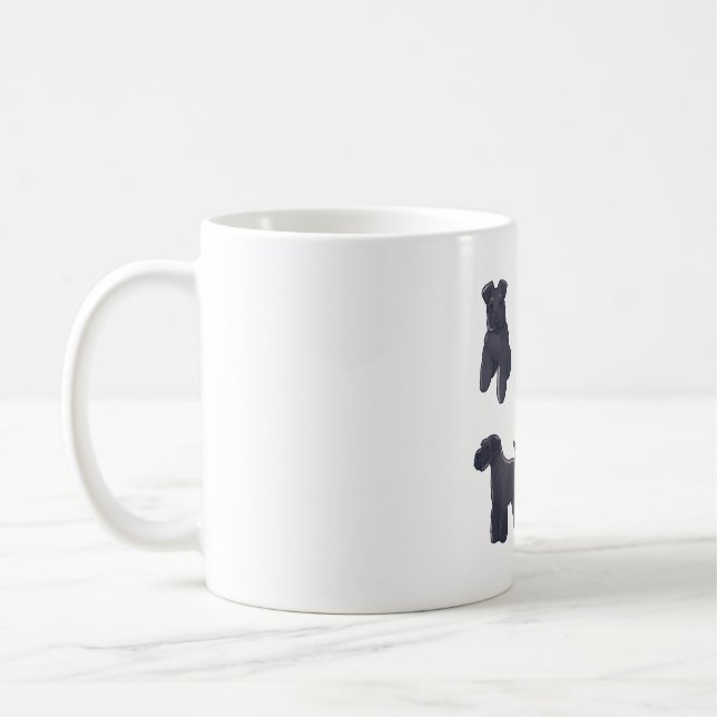 Miniature schnauzer Magic Kaffemugg (Vänster)