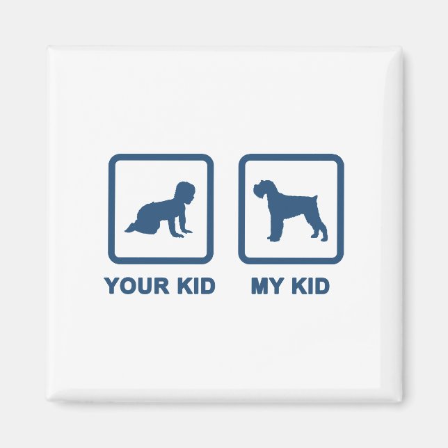 Miniature Schnauzer Magnet (Framsidan)