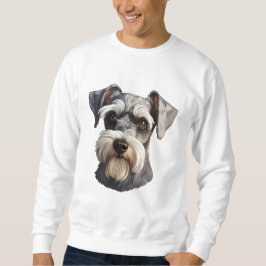 Miniature Schnauzer Manar Lång Ärmad Tröja