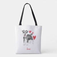 Miniature Schnauzer Mini Schnauzer Anpassningsbar 